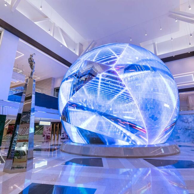 Globe at Resorts World Las Vegas